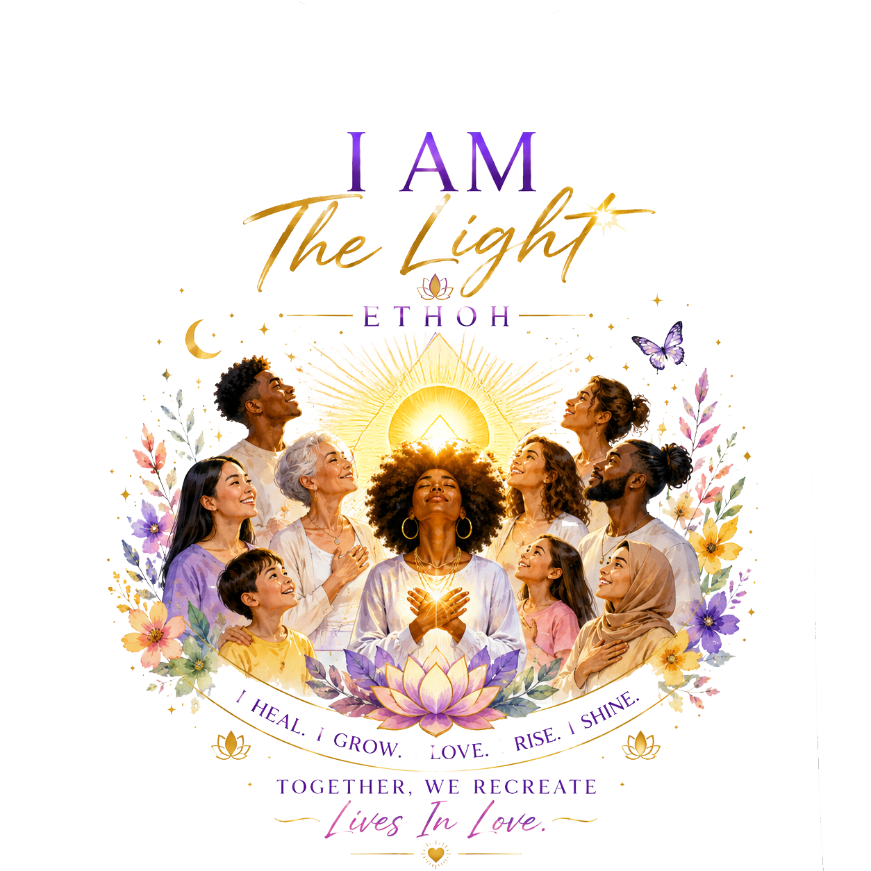 ETHOH I AM The Light Campaign Artwork