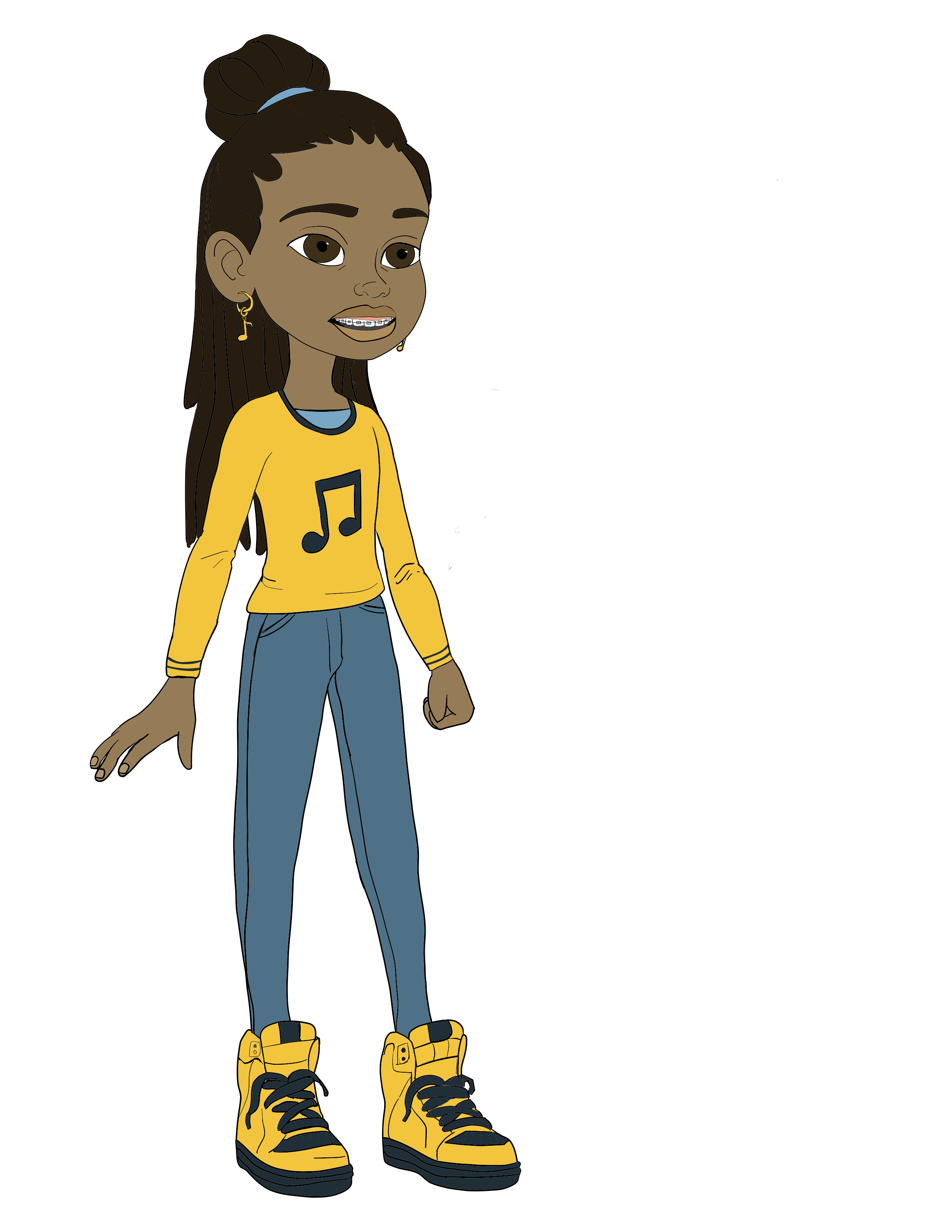 Jazzy — Empower character by Moor Graphix