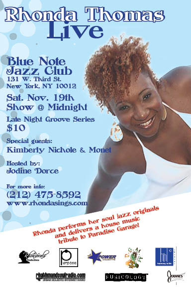 Rhonda Thomas at the Blue Note 2011